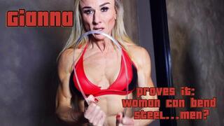 Gianna Proves It: Women Can Bend Steel, Men Can’t