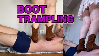 Trampling My Slave in Boots