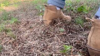 Lie in a puddle of my piss for 10 minutes