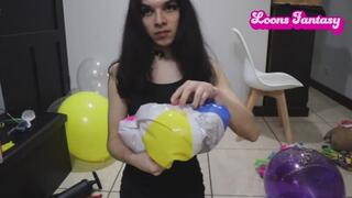 Owllete deflate various small beach balls