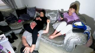 Jennifer's First Time Neck Scissors