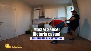 Master Sensei Victoria casual selfdefense demostration