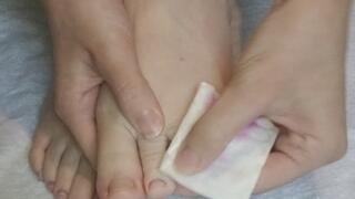 Changing my nail polish