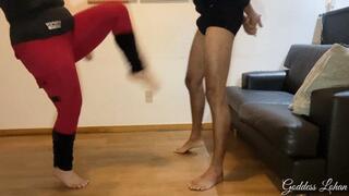 Goddess Lohan - Destroyer of Sissy Balls - HD