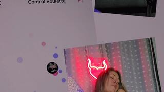 Gooning with Strangers Over New Gifted Fuck Machine and Devil Love Sign Gift