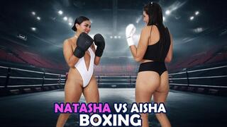 Natasha vs Aisha boxing