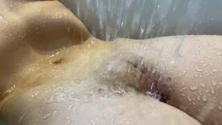 Slow motion wet nude compilation with close-ups