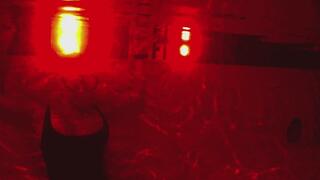 My Longest Breathholds underwater with snorkeling mask at night