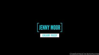 Submissive Cuckold and a creamy pussy