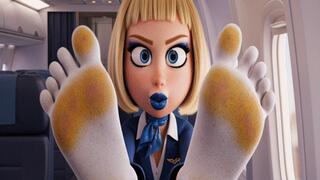 HOSTESS SMELLY SOCKS FLIGHT + SURPRISE