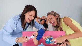 Tickle Interrogation: Spy training