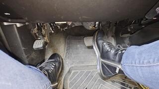 Driving in new doc martins