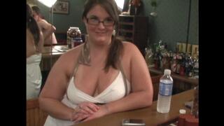 18 Years Old BBW Busty Bethany Gets A New Job At Blow Job Bar! (1 of 6 mp4)