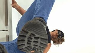 Doormat and shoe-cleaning-rag for my hiking boots