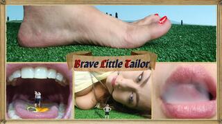 Brave Little Tailor (footcrush, vore, smoking, buttcrush)