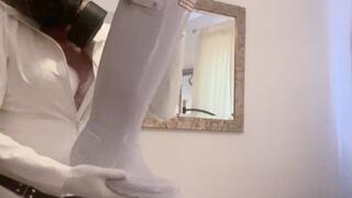 Gas Mask Encasement with Rubber heaven