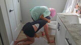 Daughter Wedgies and Swirlie Punishment