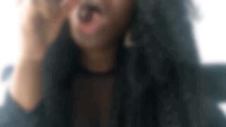 Sensually Eating Cherries