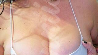 My delicious spit on my juicy big tittys