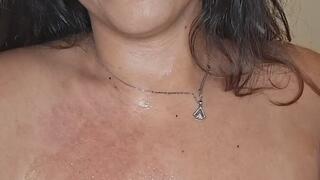 Oiling Juicy Titties