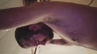 Rob Strokes - Taking Shower washing My long hair