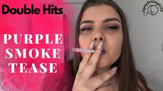 Double Hits Purple Smoke Tease