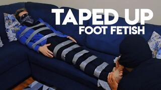 Taped Up & Foot Worship (1080p) Gay Bondage - Tape Bondage - Foot Worship - Tickling - BDSM