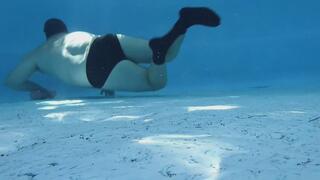 Socks and clear water