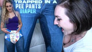 Trapped In A Pee Pants Diaper 4k