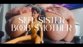 Ebony Slut Bitch Breast Smothering - Giantess Mael