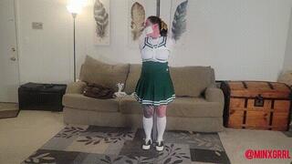 MinxGrrl - Cheerleader Won't Make The Game (WMV Format)