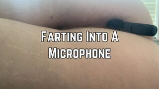 Phoenix Bates Farts Into A Microphone 1080p - ASMR - Fart Fetish - Hairy Asshole