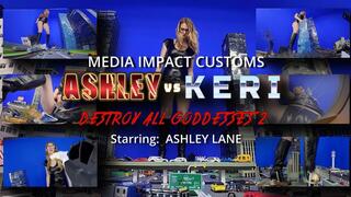 Destroy All Goddesses PT2 - Act 1 - Ashley Lane - Giantess SFX - Crush