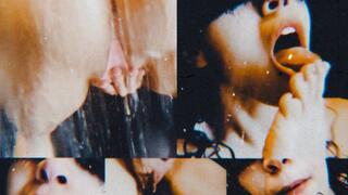 SHOWER AND SELF WORSHIP (TOE SUCKING AND CUM COUNTDOWN)