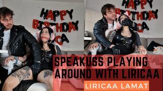 Speakuss plays around with Liricaa