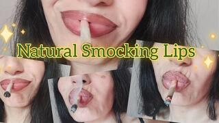 The pleasure of smoke in my mouth