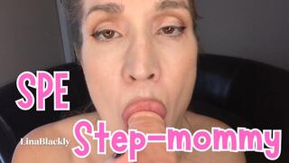 Lina Blackly Taboo Step-Son Unloads into Step-Mommy's Holes