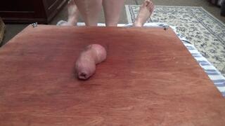 3 ANGLES FULL WEIGHT COCK AND BALL CRUSH WITH MY COZY SLIDES PT1