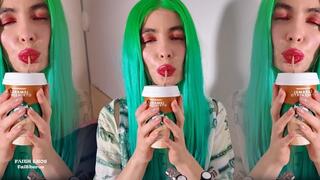 STARBUCKS GIRL TURNS LOYAL CUSTOMER INTO FERTILE, PREGNANT STEPMA - PART 2