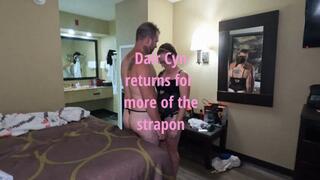 Dair shows he's a good boy and takes the strapon again