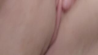 Fat, Pretty Pussy Desperate to Be Fucked Is Rubbed Until It's Wet Enough