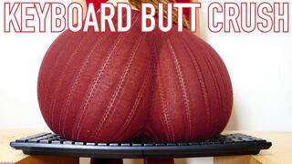 Keyboard Butt Crush - Princess Scarlett Rhoads (HD1080p) (Reupload)