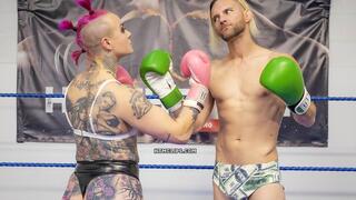 Raven Roulette vs Ken Cool Mixed Boxing