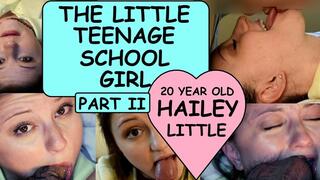 20 year old Tiny Petite Hailey Little Teenage School Girl Part (Clip) #2 deepthroat gagging dirty talk w dirty old man