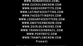 Jacky Joy hot wife cuckold creampie eating chasity sissy training and small penish humiliation and CBT action in hot pov sex and pov blowjob action watching her fuck her lover and making you suck out her creampies