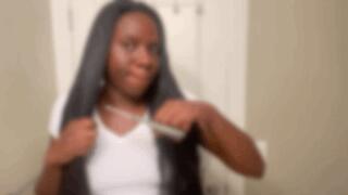 Cutting my long Black Hair