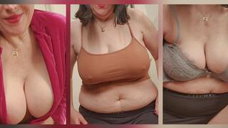 Found Fitting Room Footage from March 2025 Modeling Clothes and Sneezing On You