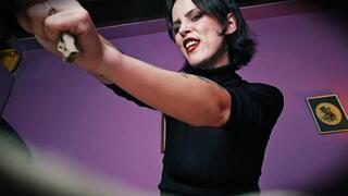 Choked with pantyhose