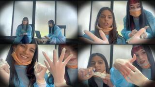 We've Figured You Out ft Misty Addams 1080p | Doctors Ditria and Misty are hard to console once they realize what you (POV) are truly after while being "sick"... pretty doctors with tightly gloved hands!