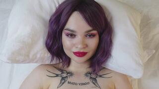 FACE FETISH 4K | PURPLE OUTFIT